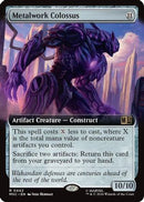 Metalwork Colossus (Extended Art) (MSC-442) - Commander: Marvel Super Heroes Foil