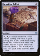 Inscribed Tablet (DMU-232) - Dominaria United