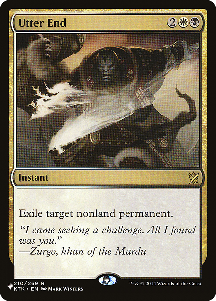 Utter End (LIST-210) - The List