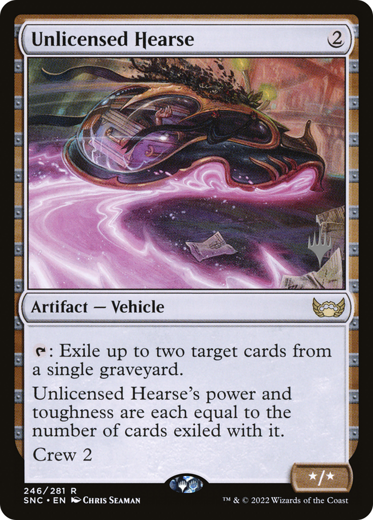 Unlicensed Hearse (PPSNC-246) - Streets of New Capenna Promos