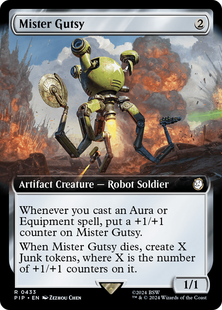 Mister Gutsy (PIP-433) - Fallout: (Extended Art) Foil