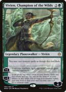 Vivien, Champion of the Wilds (PPELD-180) - War of the Spark Promos Foil
