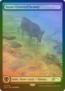 Snow-Covered Swamp (SLD-1475★) - Secret Lair Drop: (Full Art) Foil