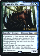 Keruga, the Macrosage (PRE-225S) - Ikoria: Lair of Behemoths Promos: (companion) Foil