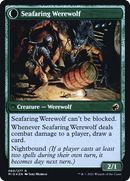 Suspicious Stowaway // Seafaring Werewolf (PRE-80S) - Innistrad: Midnight Hunt Promos: (Double Faced Transform) Foil