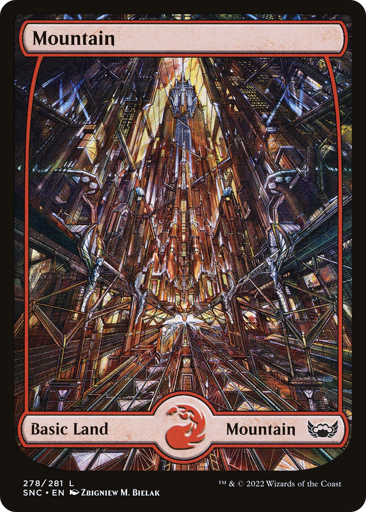 Mountain (SNC-278) - Streets of New Capenna: (Full Art) Foil