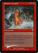 Seismic Assault (7ED-216★) - Seventh Edition Foil