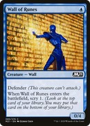 Wall of Runes (M21-085) - Core Set 2021 Foil