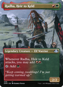 Radha, Heir to Keld (DMR-446) - Dominaria Remastered (Borderless) Foil