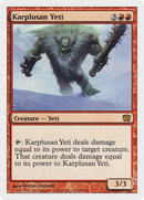 Karplusan Yeti (9ED-198) - Ninth Edition