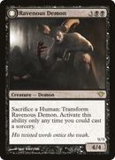 Ravenous Demon // Archdemon of Greed (DKA-071) - Dark Ascension: (Double Faced Transform) Foil