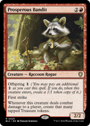 Prosperous Bandit (BLC-025) - Bloomburrow Commander