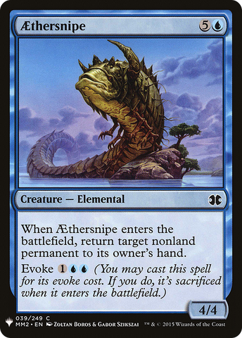 Aethersnipe (LIST-MM2-39) - The List