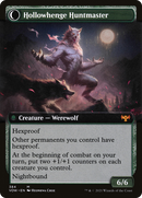 Avabruck Caretaker // Hollowhenge Huntmaster (VOW-384) - Innistrad: Crimson Vow: (Extended Art, Double Faced Transform)