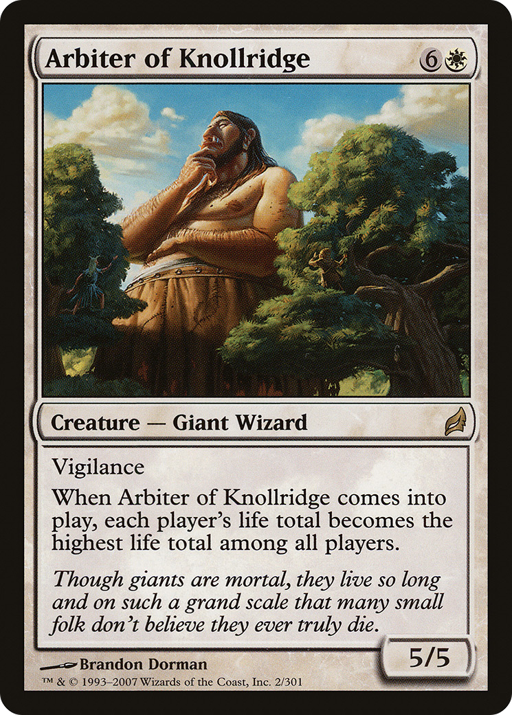 Arbiter of Knollridge (LRW-002) - Lorwyn