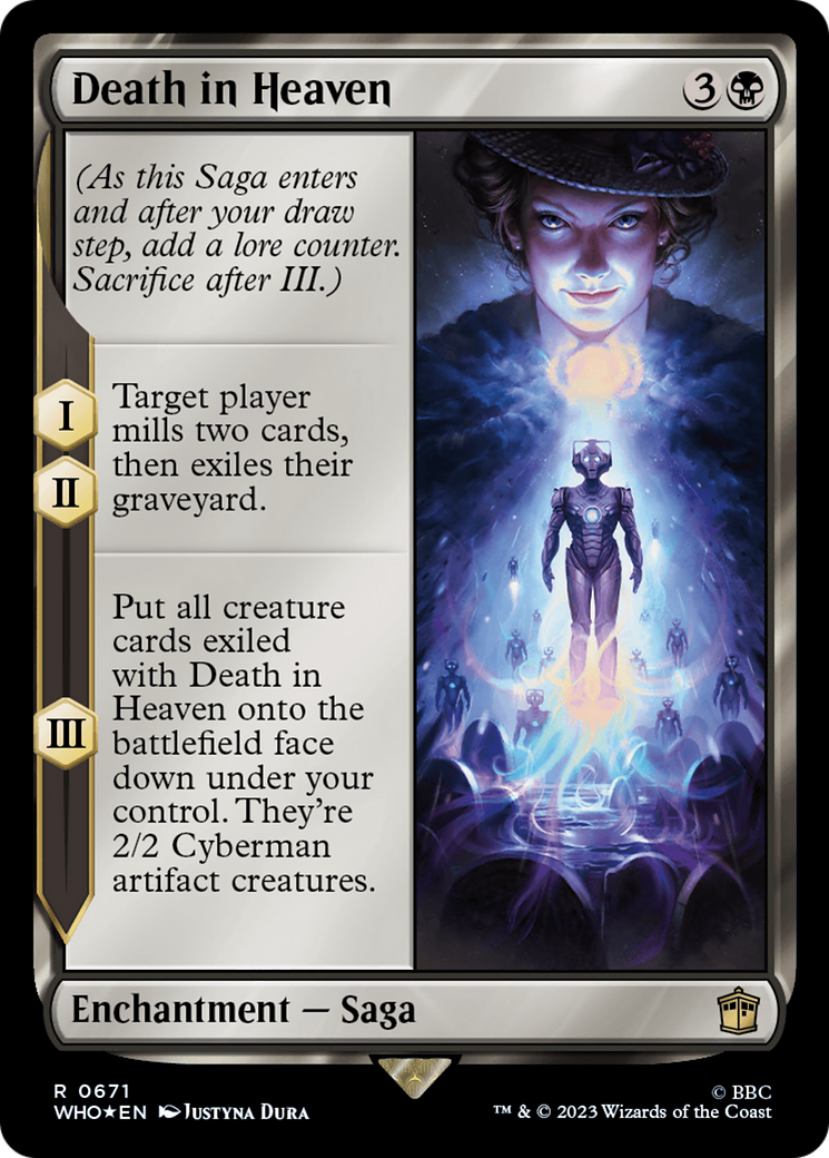 Death in Heaven (WHO-671) - Doctor Who Foil