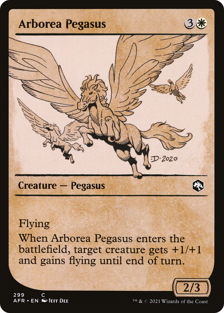 Arborea Pegasus (AFR-299) - Adventures in the Forgotten Realms: (Showcase) Foil