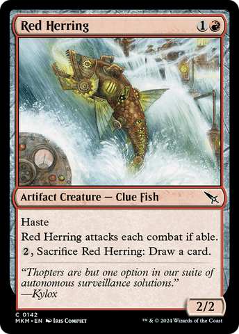 Red Herring (MKM-142) - Murders at Karlov Manor Foil