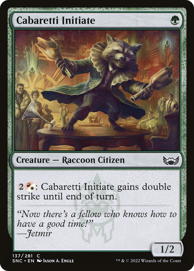 Cabaretti Initiate (SNC-137) - Streets of New Capenna Foil