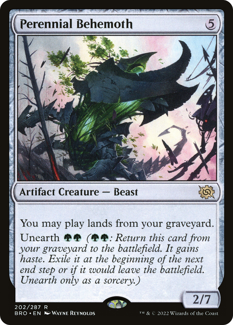 Perennial Behemoth (BRO-202) - The Brothers' War