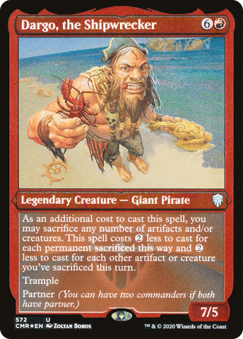 Dargo, the Shipwrecker (CMR-572) - Commander Legends Foil