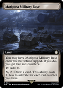 Mariposa Military Base (PIP-443) - Fallout: (Extended Art) Foil