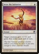 Seize the Initiative (SOM-020) - Scars of Mirrodin Foil