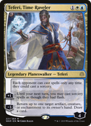 Teferi, Time Raveler (PPELD-221P) - War of the Spark Promos