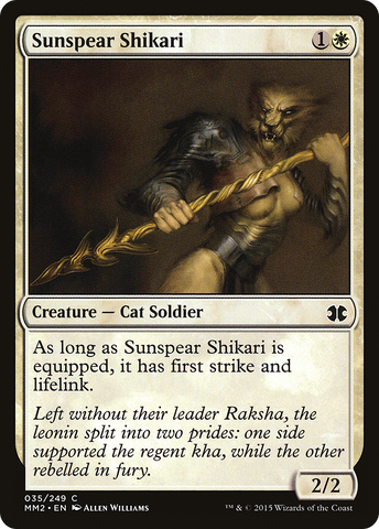 Sunspear Shikari (MM2-035) - Modern Masters 2015
