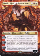 Nahiri, Heir of the Ancients (ZNR-282) - Zendikar Rising (Borderless) Foil