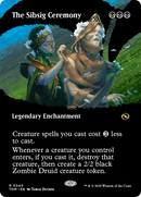 The Sibsig Ceremony (TDM-340) - Tarkir: Dragonstorm: (Showcase, enchantment) (Borderless) Foil