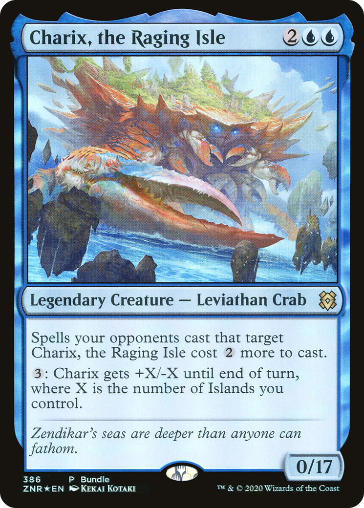 Charix, the Raging Isle (UMP-386) - Zendikar Rising Foil