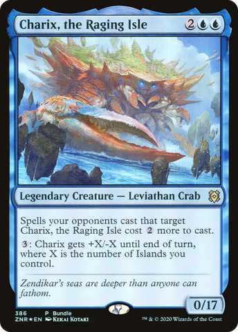 Charix, the Raging Isle (UMP-386) - Zendikar Rising Foil