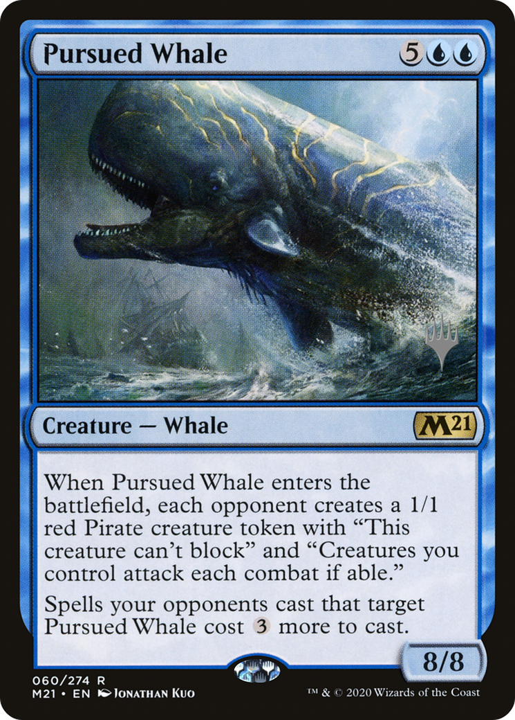Pursued Whale (PPM21-060) - Core Set 2021 Promos Foil