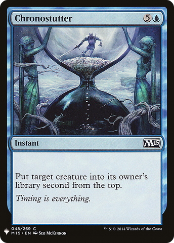 Chronostutter (LIST-M15-48) - The List