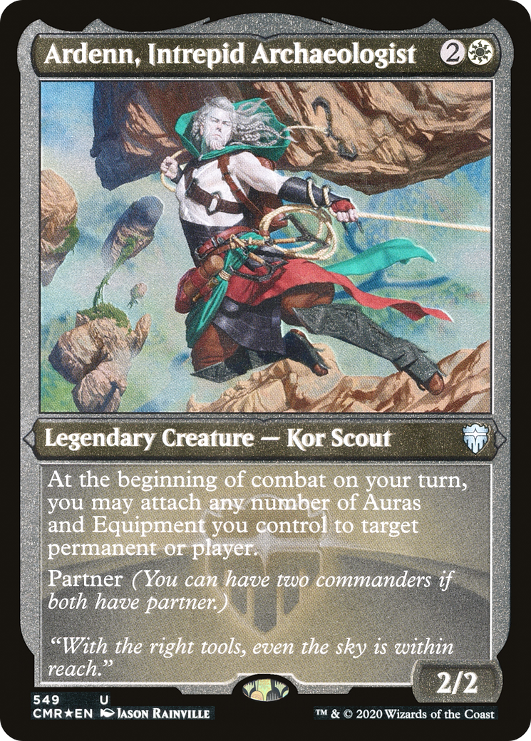 Ardenn, Intrepid Archaeologist (CMR-549) - Commander Legends Foil