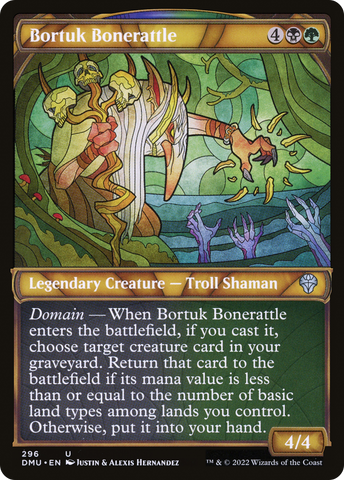 Bortuk Bonerattle (DMU-296) - Dominaria United: (Showcase)