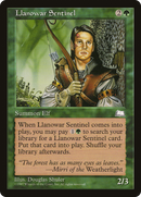 Llanowar Sentinel (WTH-134) - Weatherlight