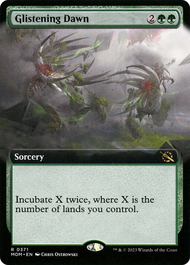 Glistening Dawn (MOM-371) - March of the Machine: (Extended Art) Foil