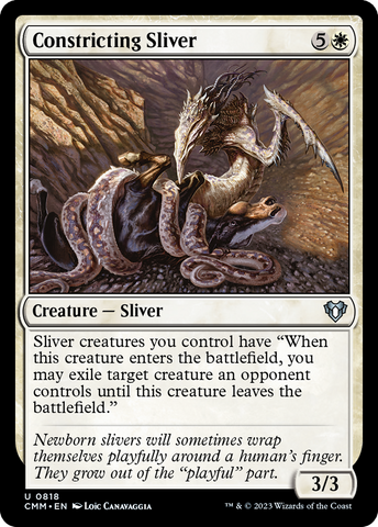 Constricting Sliver (CMM-818) - Commander Masters
