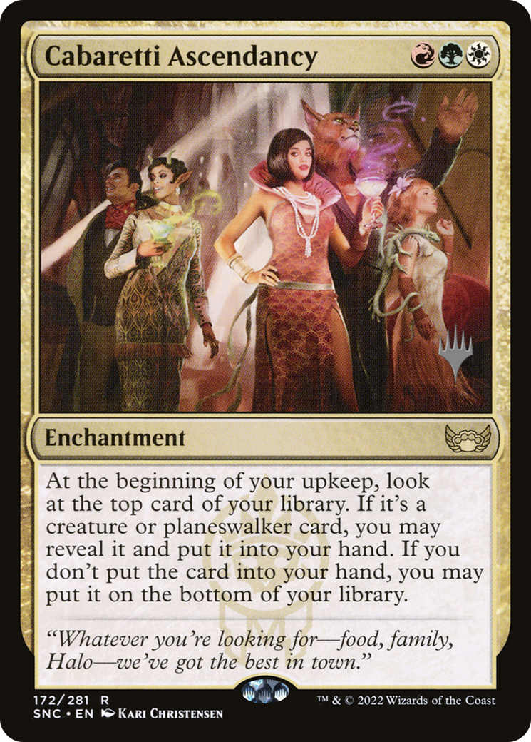 Cabaretti Ascendancy (PPSNC-172P) - Streets of New Capenna Promos