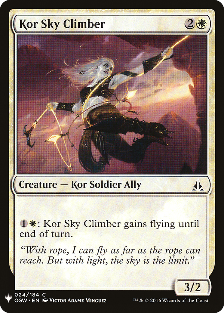 Kor Sky Climber (LIST-024) - The List
