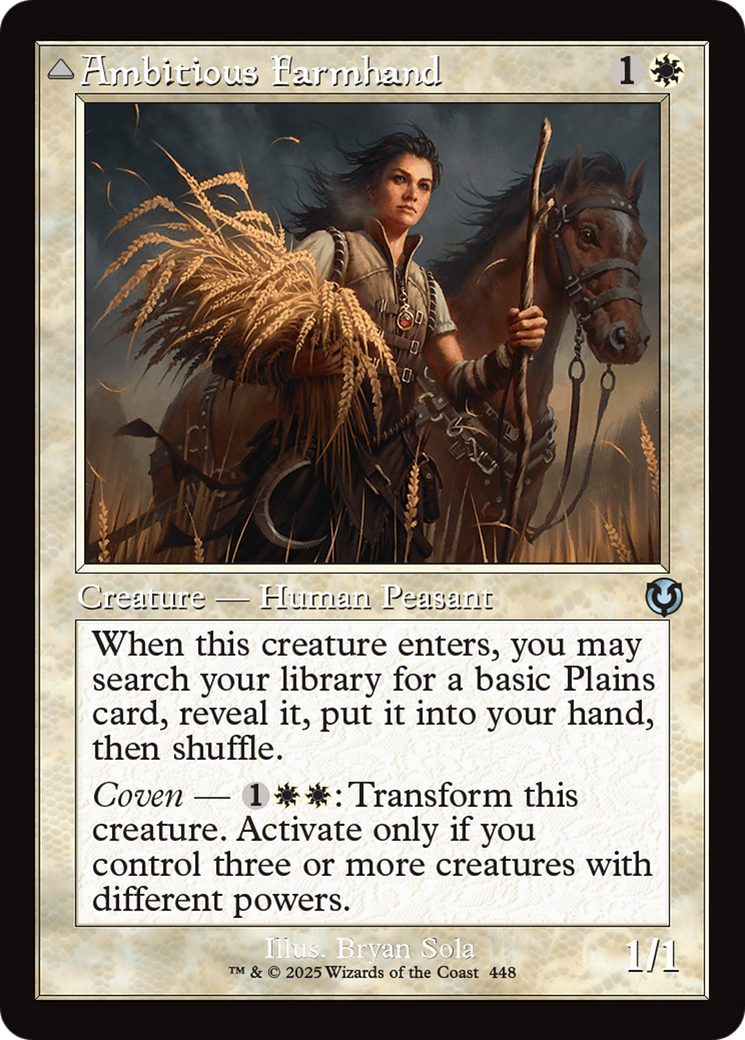 Ambitious Farmhand (Retro Frame) (INR-448) - Innistrad Remastered