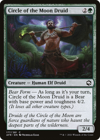 Circle of the Moon Druid (AFR-177) - Adventures in the Forgotten Realms