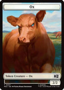 Ox // Vibranium Double-Sided Token (MSC-7 // 15) - Commander: Marvel Super Heroes Foil