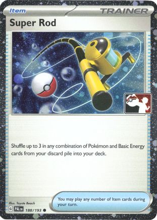 Super Rod 188/193  - Holofoil Prize Pack Series Cards - Common