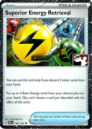 Superior Energy Retrieval 189/193  - Holofoil Prize Pack Series Cards - Uncommon