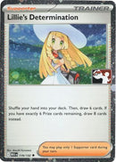 Lillie's Determination 119/132  - Holofoil Prize Pack Series Cards - Uncommon