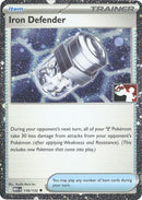 Iron Defender 118/132  - Holofoil Prize Pack Series Cards - Uncommon