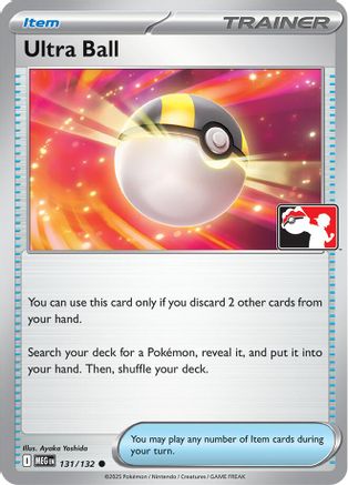 Ultra Ball 131/132  Prize Pack Series Cards - Common